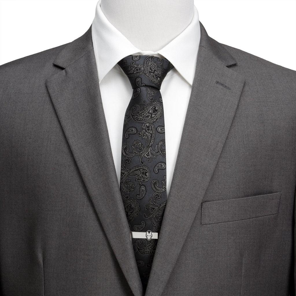 Marvel Iron Man Paisley Men's Tie